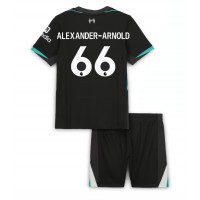 Liverpool Alexander-Arnold #66 Auswärts Trikotsatz Kinder 2024-25 Kurzarm (+ Kurze Hosen)